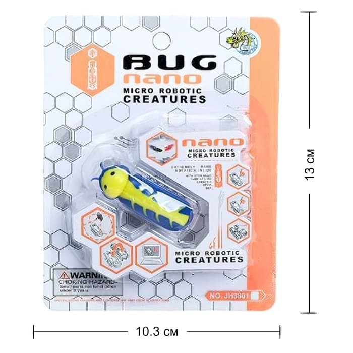 Жучок «Робот-жук», работает от батареек, МИКС