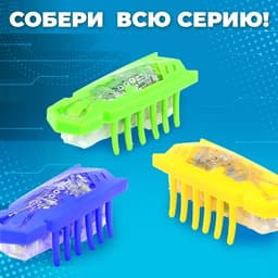 Жучок «Робот-жук», световые эффекты, работает от батареек, МИКС