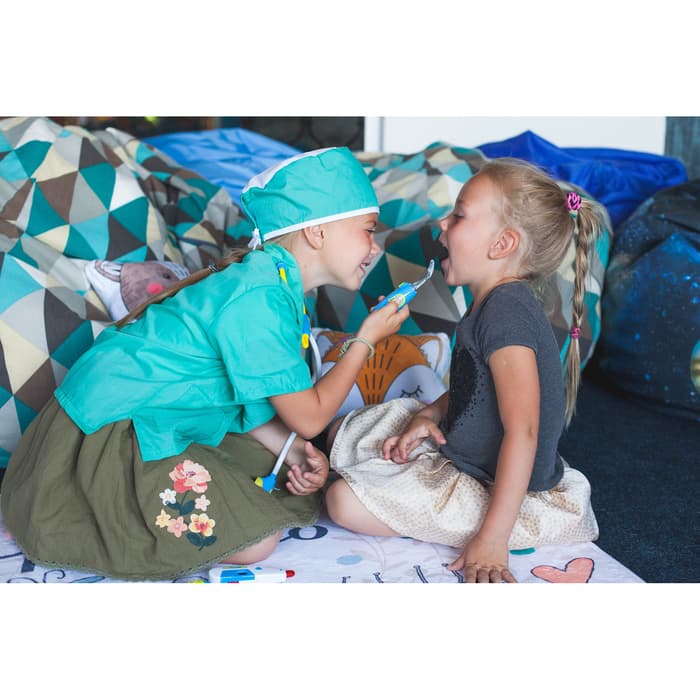 Набор доктора №4 Happy Valley «Лучший врач» с халатом и шапочкой, 9 предметов