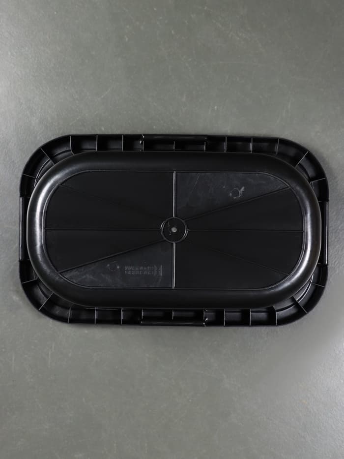 Таз строительный, 40-45 л, прямоугольный, пластик