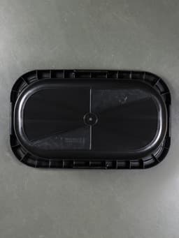 Таз строительный, 40-45 л, прямоугольный, пластик