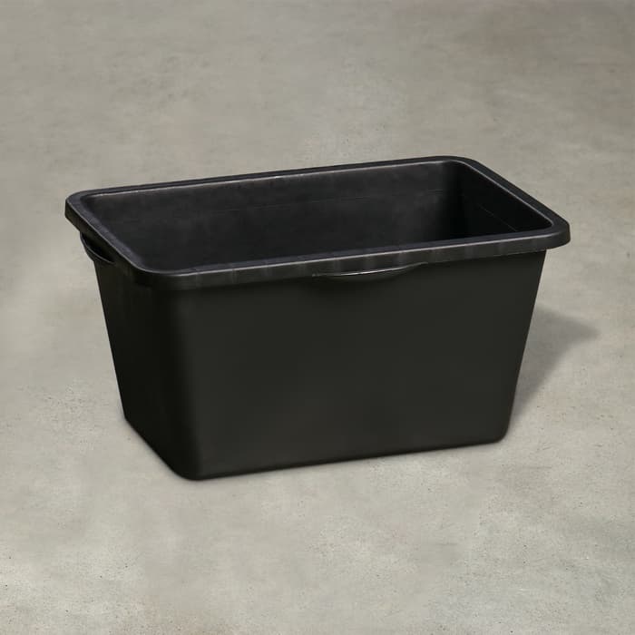 Таз строительный, 40-45 л, прямоугольный, пластик