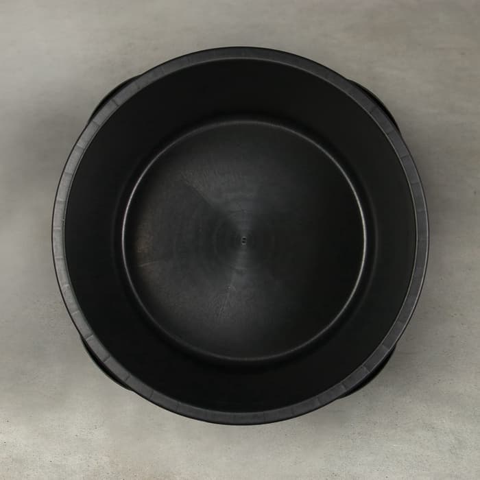 Таз строительный, 60-65 л, круглый, пластик