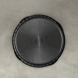 Таз строительный, 60-65 л, круглый, пластик