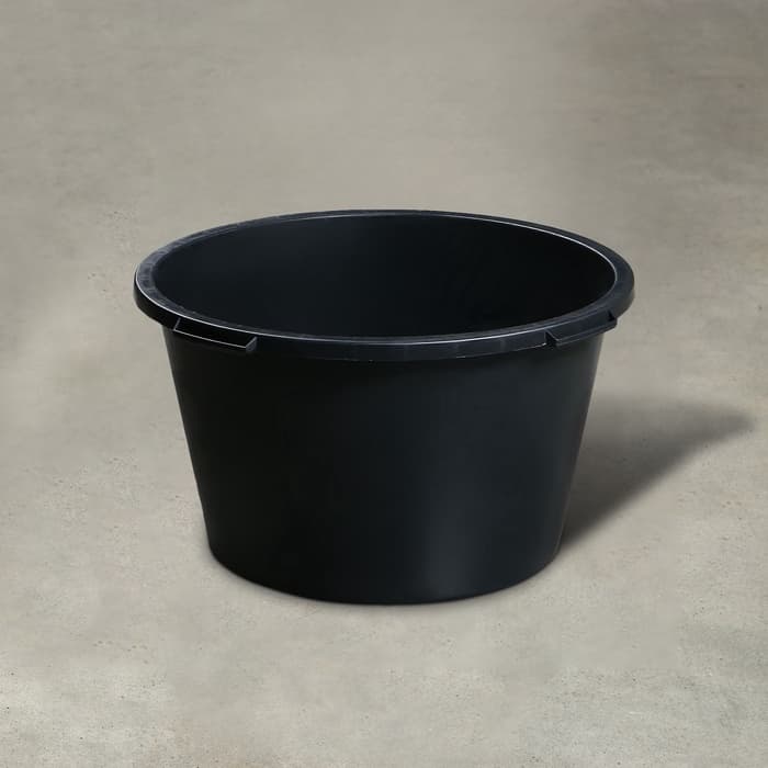Таз строительный, 60-65 л, круглый, пластик