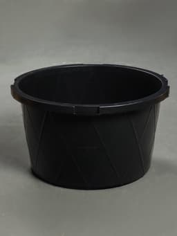 Таз строительный, 60-65 л, круглый, пластик