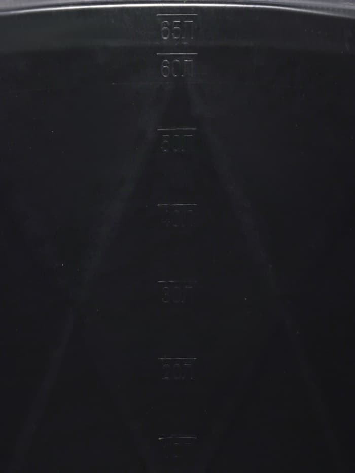 Таз строительный, 60-65 л, круглый, пластик