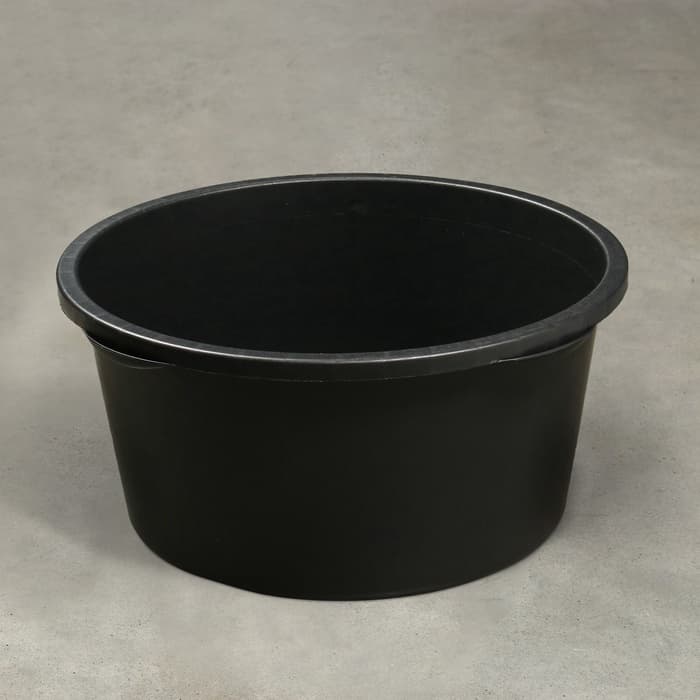 Таз строительный, 60-65 л, круглый, пластик