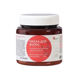 Маска для волос Apotek`s репейная, с экстрактом красного перца и корицы, 250 мл