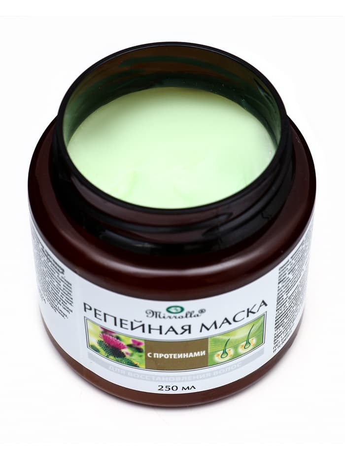 Маска для волос Apotek`s репейная, с протеинами, 250 мл