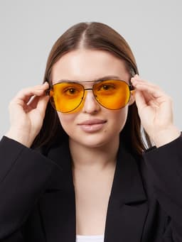 Очки для водителя «Мастер К. Авиаторы», чёрный