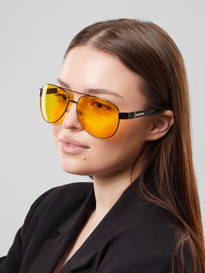 Очки для водителя «Мастер К. Авиаторы», чёрный