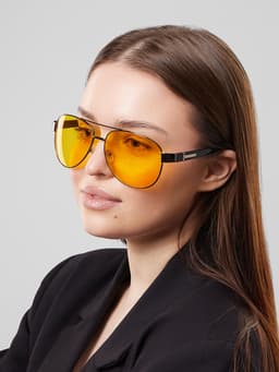 Очки для водителя «Мастер К. Авиаторы», чёрный