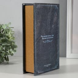 Шкатулка книга-сейф «Мои наполеоновские планы», с замком и ключами, 21×13×5 см