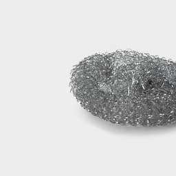Губка для посуды Доляна, металлическая, 9×9×2 см