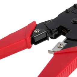 Кримпер ЛОМ, 200 мм, для обжима компьютерных RJ-45 и телефонных RJ-11/12 клемм