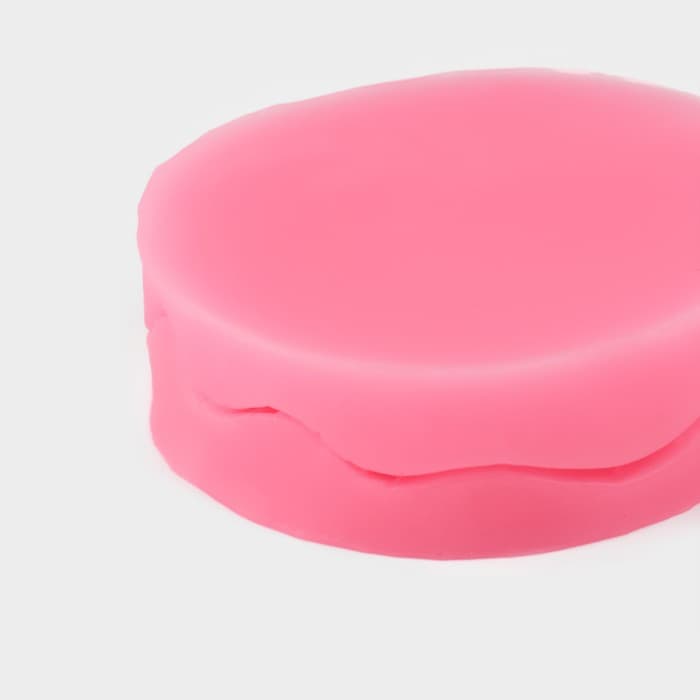 Молд кондитерский «Лист герани», силикон, 2 предмета, 7.5×7 см, МИКС