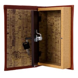 Шкатулка книга - сейф «Философия успеха», дерево, искусственная кожа, тиснение, 21×13×5 см
