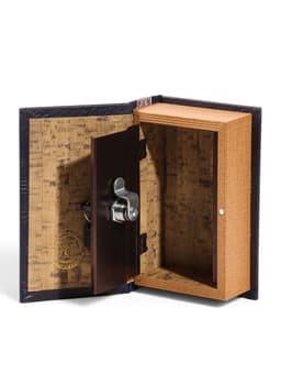 Шкатулка книга - сейф «Философия успеха», дерево, искусственная кожа, 17×11×5 см