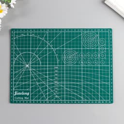 Резиновый мат для творчества, цветной А4, МИКС