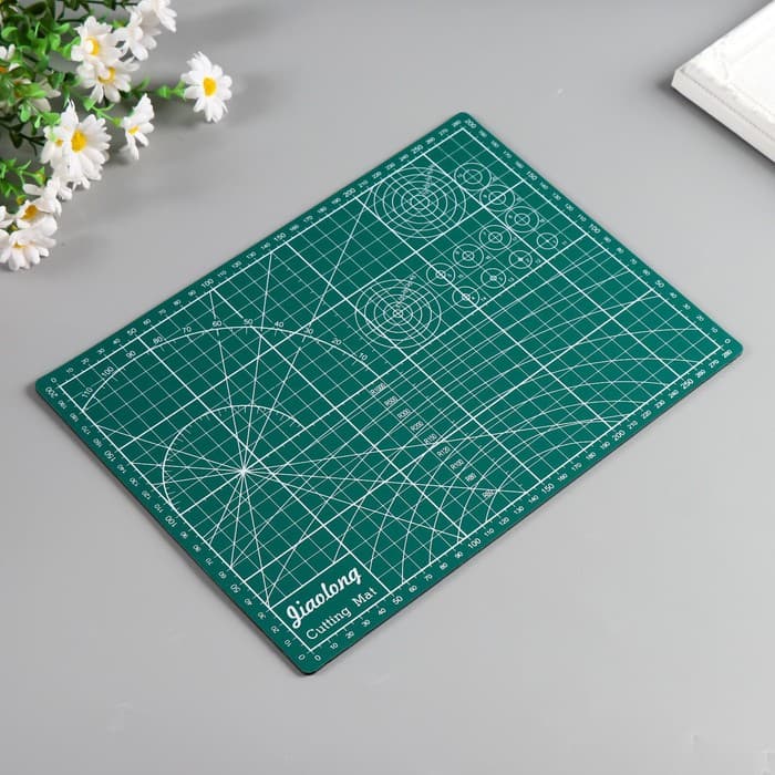 Резиновый мат для творчества, цветной А4, МИКС