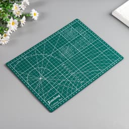 Резиновый мат для творчества, цветной А4, МИКС