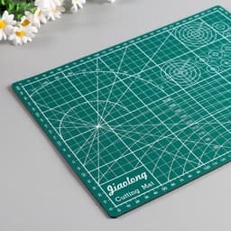 Резиновый мат для творчества, цветной А4, МИКС