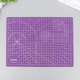 Резиновый мат для творчества, цветной А4, МИКС