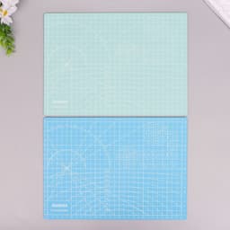 Резиновый мат для творчества, цветной А4, МИКС