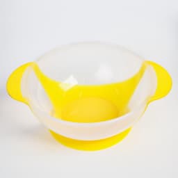 Тарелка M&B «За маму и папу» 350 мл, в наборе крышка, ложка, МИКС