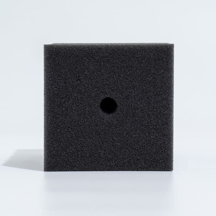 Губка прямоугольная для фильтра турбо № 11, 10×10×16 см, серая