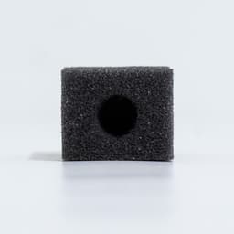 Губка прямоугольная для фильтра, серия F, 3×3.5×7 см, серая