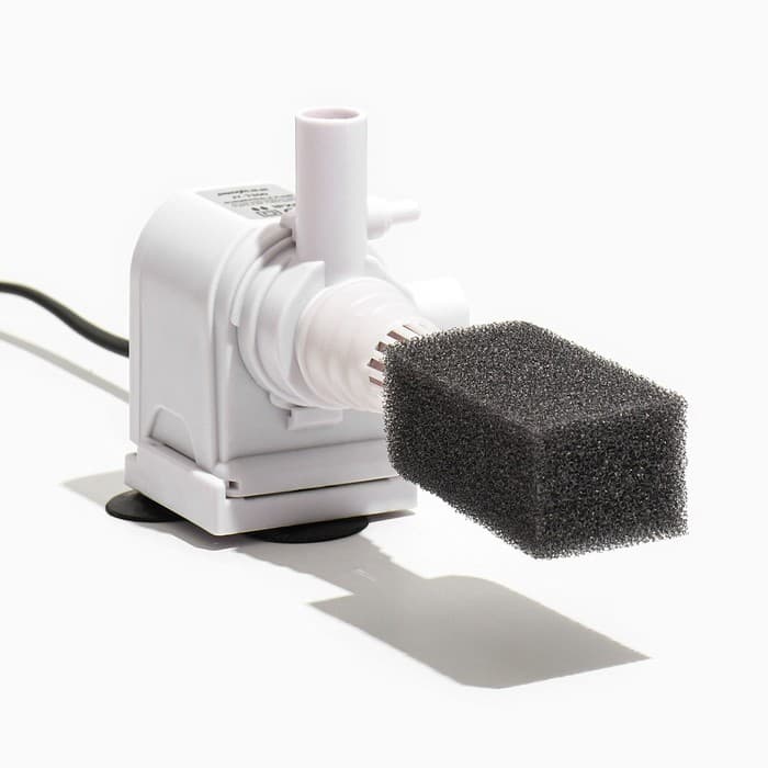 Губка прямоугольная для фильтра, серия F, 3×3.5×7 см, серая