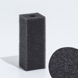 Губка прямоугольная для фильтра, серия F, 3.5×4×10 см, серая