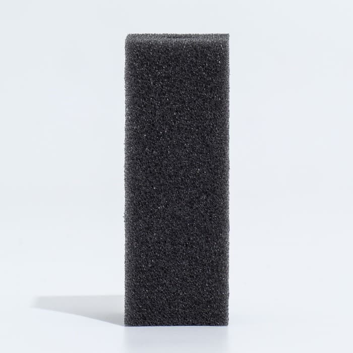 Губка прямоугольная для фильтра, серия F, 3.5×4×10 см, серая