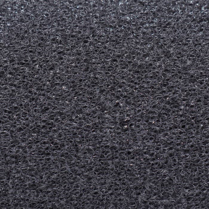 Губка прямоугольная для фильтра, серия F, 3.5×4×10 см, серая