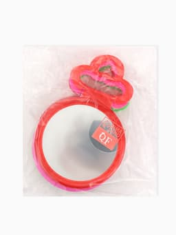 Зеркало настольное, круглое, настенное, 11.5×17.8 см, (d=9.5 см), МИКС