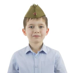 Пилотка детская, люкс, р. 54 см