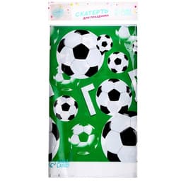 Скатерть одноразовая «Футбол», 180×137 см
