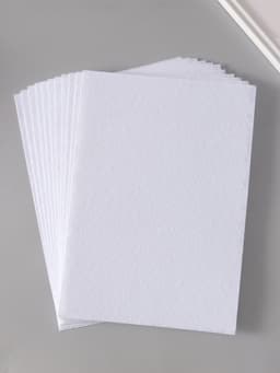 Фетр жесткий 1 мм, «Белоснежный», набор 10 листов, формат А4