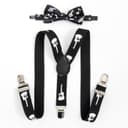 Набор для мальчика KAFTAN «Музыка»: подтяжки и галстук-бабочка