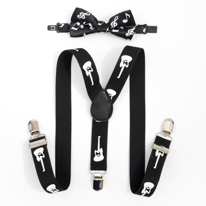 Набор для мальчика KAFTAN «Музыка»: подтяжки и галстук-бабочка