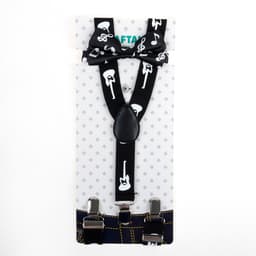 Набор для мальчика KAFTAN «Музыка»: подтяжки и галстук-бабочка