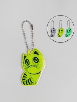 Светоотражающий элемент «Кошка», 5×3.5 см, МИКС