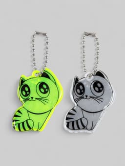 Светоотражающий элемент «Кошка», 5×3.5 см, МИКС