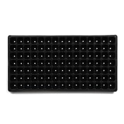 Кассета для рассады Greengo на 105 ячеек, по 20 мл, из пластика, чёрная, 55×29.5×3 см