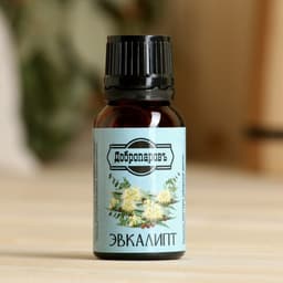Эфирное масло «Эвкалипт», флакон-капельница, 17 мл «Добропаровъ»