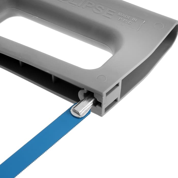 Ножовка по металлу ТУНДРА, усиленный круглый профиль, пластиковая рукоятка, 300 мм