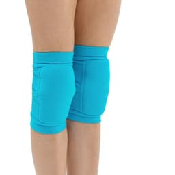Наколенники для гимнастики и танцев Grace Dance, с уплотнителем, р. XS, 3-6 лет, цвет бирюзовый