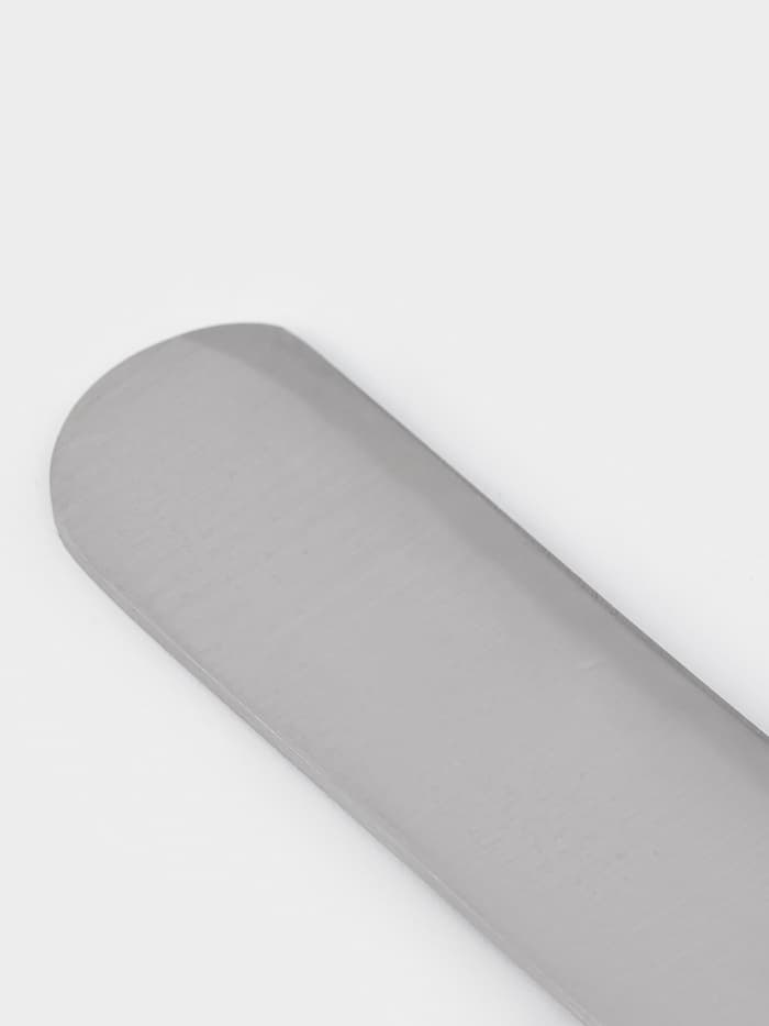 Нож для бисквита, ровный край, ручка пластик, рабочая поверхность 29.5 см, толщина лезвия 2 мм, белый